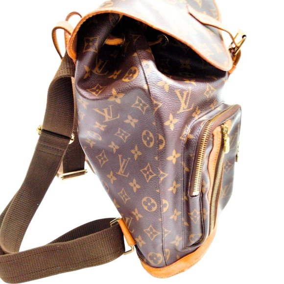569753T Louis Vuitton Backpack Bag Sac Ad Bosphore Brown Monogram - Picture 3 of 11